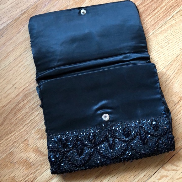 Vintage Vivant by Sarne beaded handbag wristlet - Picture 2 of 7